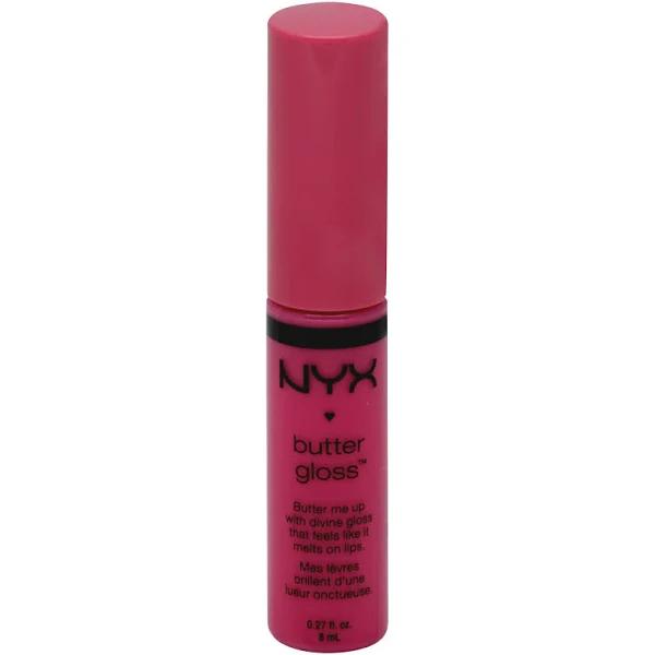 NYX Butter Lip Gloss, Strawberry Parfait - 0.27 fl oz tube