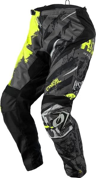 O'Neal 2021 Mens Element Ride Pants Black Yellow - 38