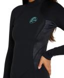 O'Neill Bahia 2mm Long Sleeve Long Springsuit Womens Wetsuit - Black Night Jungle 16