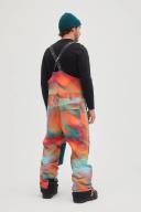 O'Neill Men's Ski Bib Deep Teal Color Block Shred Bib Snow Pants XL
