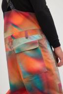 O'Neill Men's Ski Bib Deep Teal Color Block Shred Bib Snow Pants XL