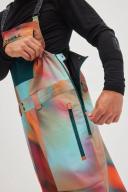 O'Neill Men's Ski Bib Deep Teal Color Block Shred Bib Snow Pants XL