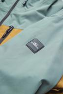 O'Neill Men's Ski Jacket Balsam Green Color Block Carbon Ski Jacket L