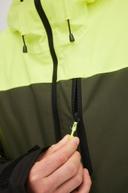 O'Neill Men's Ski Jacket Pyranine Yellow Color Block Carbon Ski Jacket M