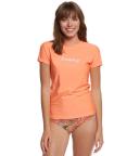O'Neill Wetsuits Women's Basic Skins UPF 50+ Short Sleeve Sun Shirt, L