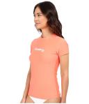 O'Neill Wetsuits Women's Basic Skins UPF 50+ Short Sleeve Sun Shirt, L