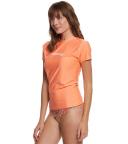 O'Neill Wetsuits Women's Basic Skins UPF 50+ Short Sleeve Sun Shirt, L