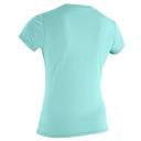 O'Neill Women's Basic Skins UPF 50+ Short Sleeve Sun Shirt, Black, Med