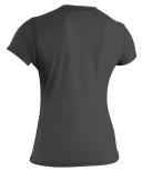 O'Neill Women's Basic Skins UPF 50+ Short Sleeve Sun Shirt, Black, Med