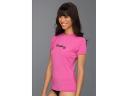 O'Neill Women's Basic Skins UPF 50+ Short Sleeve Sun Shirt, Fox Pink,