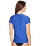 O'Neill Women's Basic Skins UPF 50+ Short Sleeve Sun Shirt, Tahitian B
