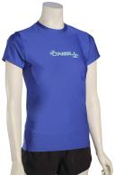 O'Neill Women's Basic Skins UPF 50+ Short Sleeve Sun Shirt, Tahitian B