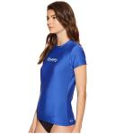 O'Neill Women's Basic Skins UPF 50+ Short Sleeve Sun Shirt, Tahitian B