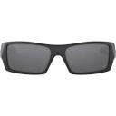 Oakley Gascan Black Gloss Polarized Galaxy Gold Fire Iridium Sunglass 9014