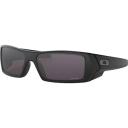 Oakley Gascan Black Gloss Polarized Galaxy Gold Fire Iridium Sunglass 9014