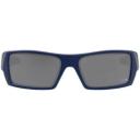 Oakley Gascan Black Gloss Polarized Galaxy Gold Fire Iridium Sunglass 9014