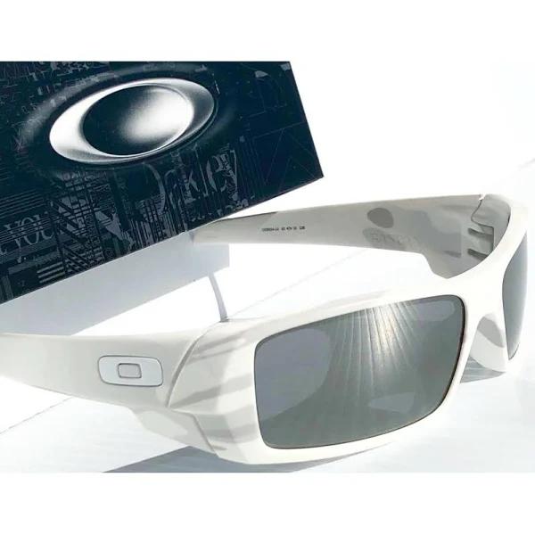 Oakley Gascan Matte Alpine W Polarized Galaxy Chrome Iridium Sunglass 9014