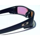Oakley Gascan Matte Black Polarized Galaxy Jade Lens Sunglass 9014