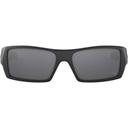Oakley Gascan X-Silver Polarized Prizm Black Lens Sunglass 9014-C1