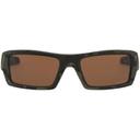 Oakley Gascan X-Silver Polarized Prizm Black Lens Sunglass 9014-C1