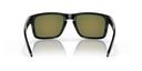 Oakley Holbrook Sunglasses - Polished Black with Polarized Prizm Ruby Lenses