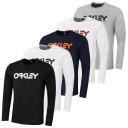 Oakley Mark II Long Sleeve T-Shirt, L Granite Heather