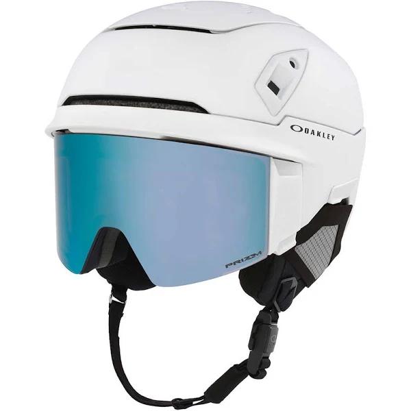 Oakley Mod7 Ski Helmet - White/prizmsapphireirid