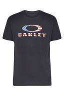 Oakley O Bark Short Sleeve T-Shirt Black 2XL Man 457130-01V-XXL