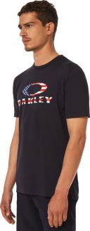 Oakley O Bark Short Sleeve T-Shirt Black M Man 457130-01V-M
