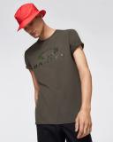 Oakley O-Bark Short Sleeve T-Shirt Dark Olive Green - M