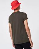 Oakley O-Bark Short Sleeve T-Shirt Dark Olive Green - XL