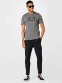 Oakley O-Bark Short Sleeve T-Shirt Grey Black - M