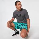 Oakley O-Bark Short Sleeve T-Shirt Grey Black - M