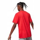 Oakley O-Bark Short Sleeve T-Shirt Red White - XXL