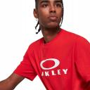 Oakley O-Bark Short Sleeve T-Shirt Red White - XXL