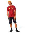 Oakley O-Bold Ellipse T-Shirt Iron Red - M Size: Medium
