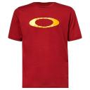 Oakley O-Bold Ellipse T-Shirt Iron Red - M Size: Medium