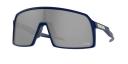 Oakley OO9406 Sutro Sunglasses - 940645 Sea Matte Navy/Prizm Black