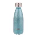 Oasis 350ml Shimmer Stainless Steel Insulated Drink Bottle - Arctic Blue