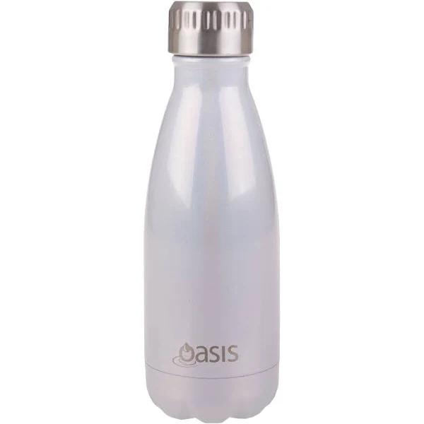 Oasis 350ml Stainless Steel Insulated Drink Bottle - Lustre Pearl