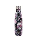 Oasis Stainless Steel Insulated Drink Bottle 500ml - Midnight Floral