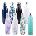 Oasis Stainless Steel Insulated Drink Bottle 750ml - Midnight Floral