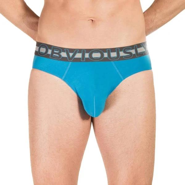 Obviously Blue EveryMan AnatoMAX Boxer Brief 6inch Leg
