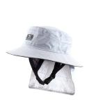 Ocean and Earth Indo Stiff Peak Surf Hat White Size L