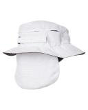 Ocean and Earth Indo Stiff Peak Surf Hat White Size L