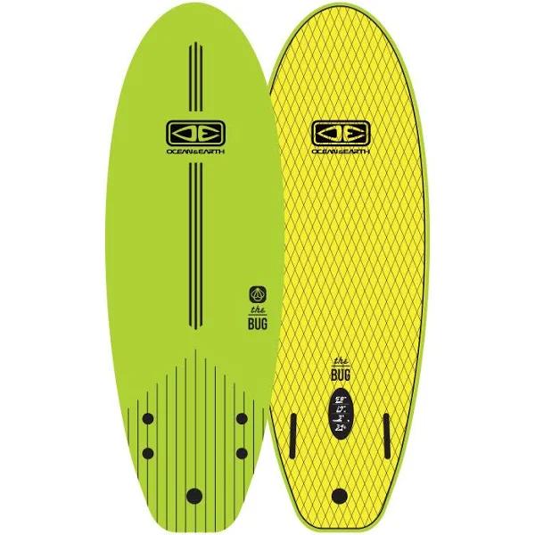 Ocean & Earth The Bug Mini Softboard - 4'8 Aztec Blue