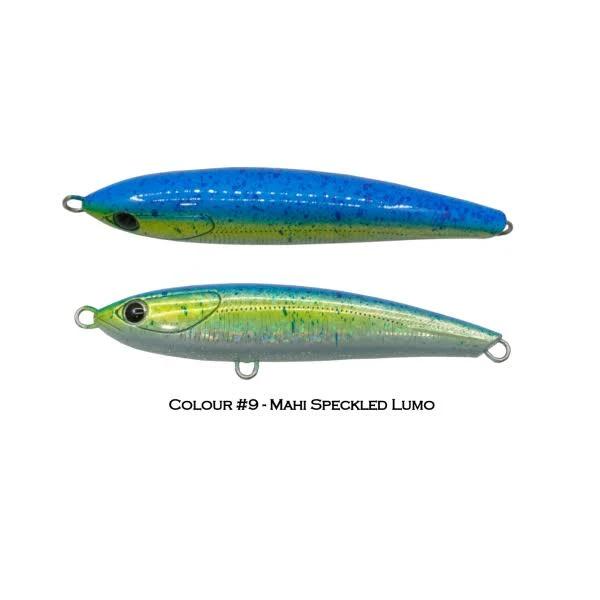 Ocean Legacy Keeling Lures 160mm Mahi Speckled Lumo