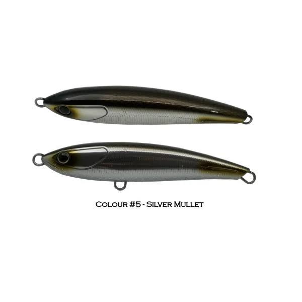 Ocean Legacy Keeling Lures 88mm Slow Sinking Silver Mullet