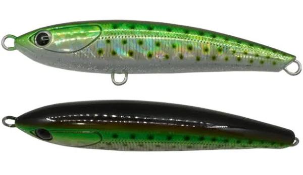 Oceans Legacy Keeling Lures #1 Nuclear Lumo Mackerel / 200 || 115g || 3.5M/S || 13/0 Inline || 125g