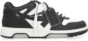 off-white - Black and White Leather Out of Office Sneakers 43
